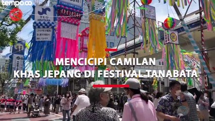 Mencicipi Camilan Khas Jepang di Festival Tanabata