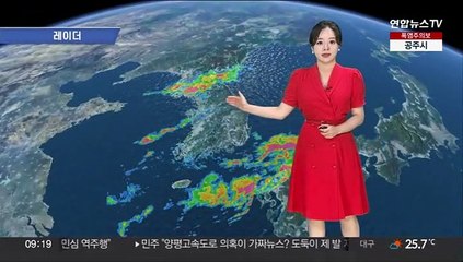 [날씨] 휴일 전국 대부분 비…국지성 호우 주의