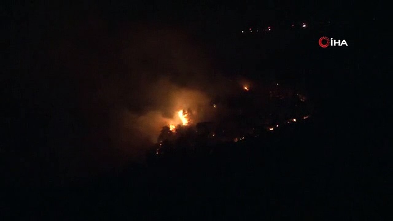 feu de forêt à Hatay