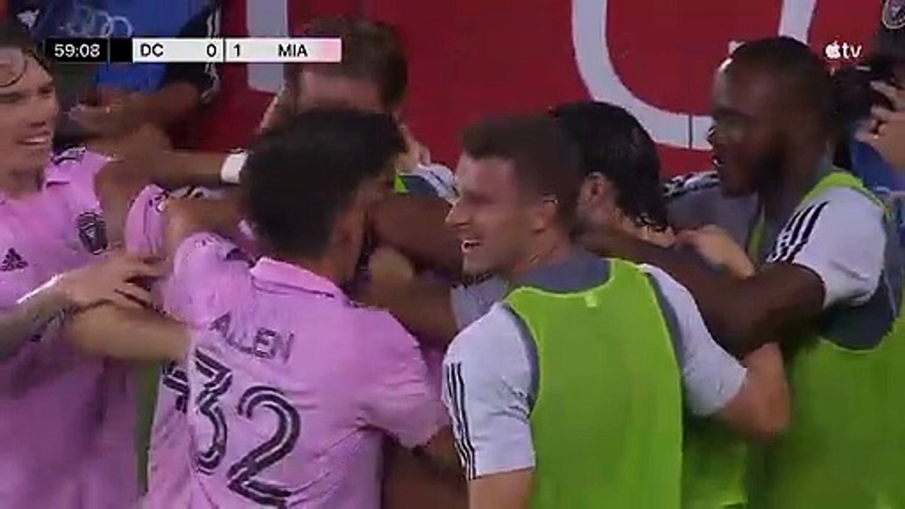 D.C. United 2-2 Inter Miami CF - MLS Football Match Highlights July 8, 2023