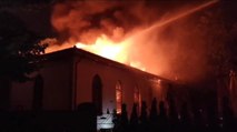Topkapı Sarayı’ndaki ahşap restoranda çıkan yangın söndürüldü