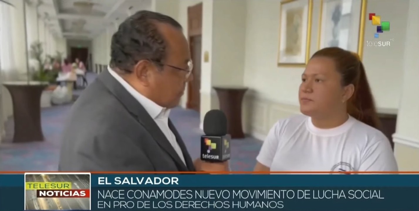 Activistas salvadoreños crean movimiento de lucha social pro derechos humanos