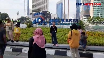 Warga Jakarta Padati CFD,  Alternatif Kegiatan Habiskan Masa Libur Sekolah