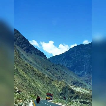 Skardu Road Views Beautiful Gilgit Baltistan Pakistan