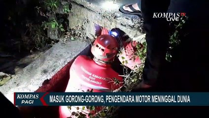 Motornya Oleng, Seorang Pemuda si Klaten Tewas Akibat Masuk ke Dalam Gorong-gorong!