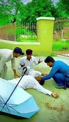 blind man accident funny story