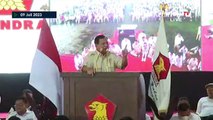 Momen Prabowo Tiba-Tiba Berhenti Pidato Karena Hal Ini