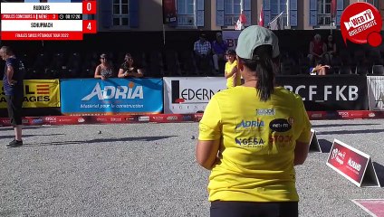 Mini Webtélé : Finales du Swiss Pétanque Tour à Bulle