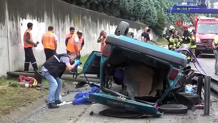 La voiture impliquée dans l'accident de TEM a été mise au rebut ： 1 mort 1 blessé