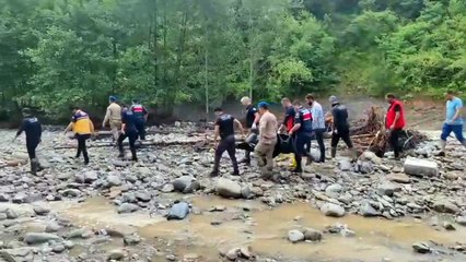 Samsun'da selde kaybolan genç kadının cesedi bulundu