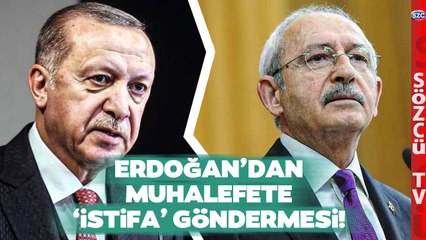 Erdoğan'dan Muhalefete Sert Sözler! Kemal Kılıçdaroğlu'nu Bu Sözlerle Hedef Aldı!