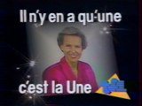 TF1 - 31 Décembre 1987 - Speakerine (Denise Fabre), spot promo, pubs