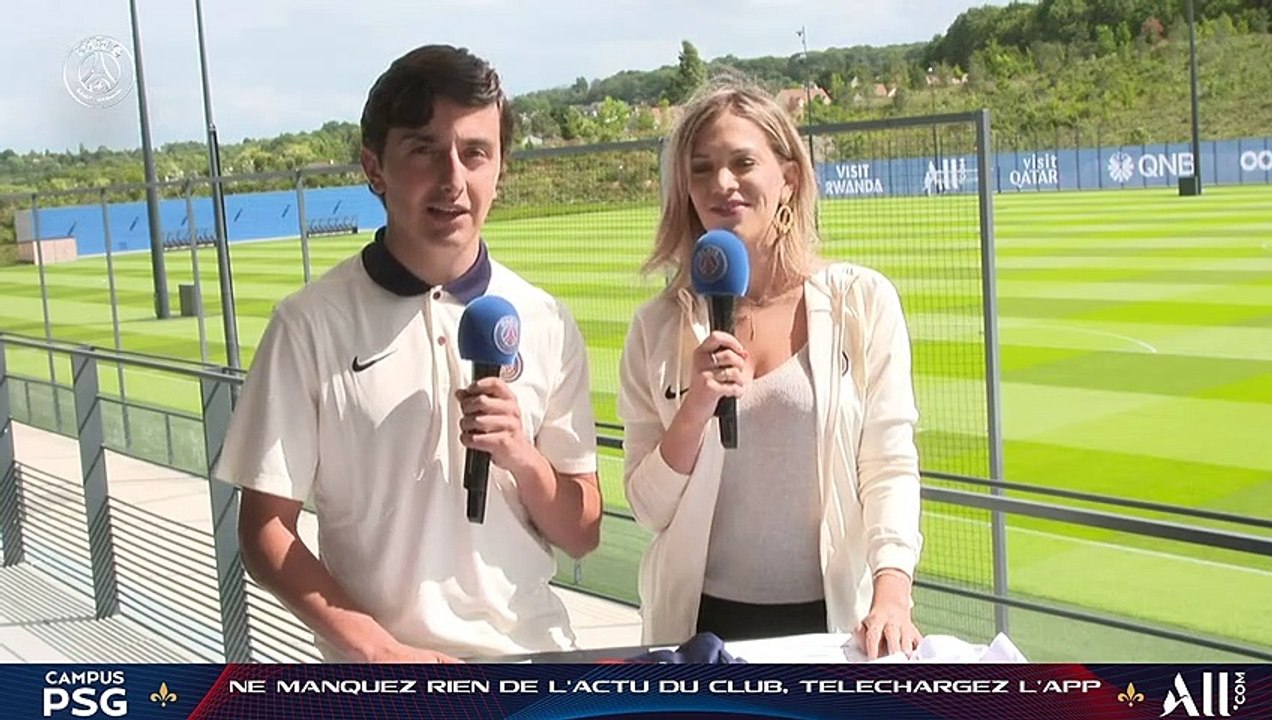 Conférence de presse du Paris Saint-Germain en direct du Campus PSG