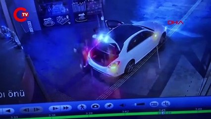 Çalıntı lüks araçla gelip açamadıkları kasayı çaldılar!