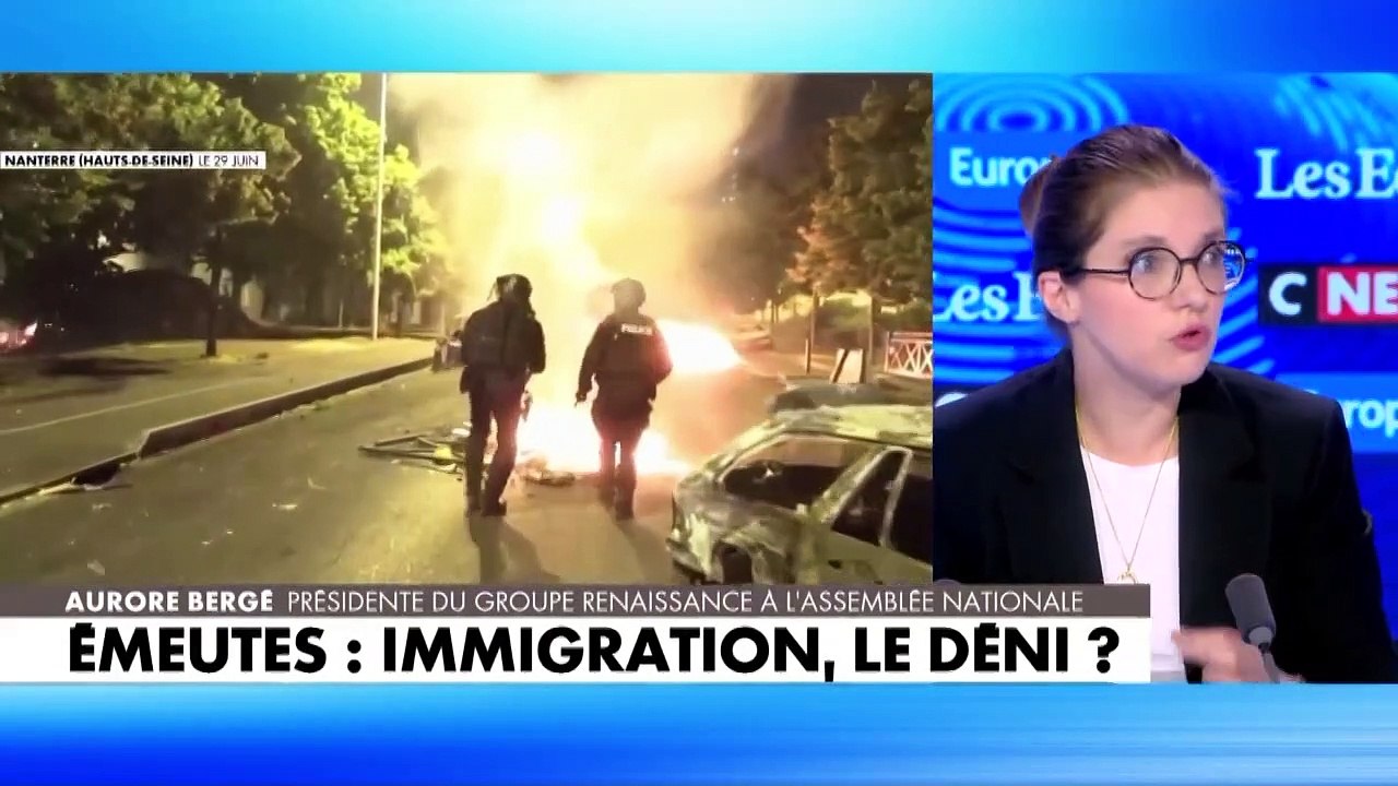 Émeutes : «Le décès de Nahel a été un prétexte à un déferlement de haine», dénonce Aurore Bergé