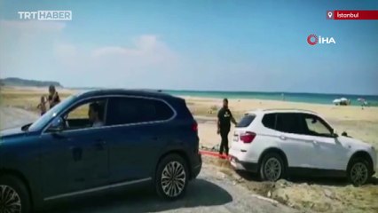 Bataklığa saplanan cipi Togg kurtardı