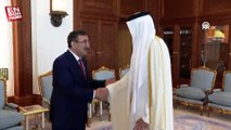 Cumhurbaşkanı Yardımcısı Cevdet Yılmaz ile Hazine ve Maliye Bakanı Mehmet Şimşek Katar'da