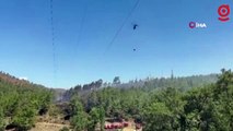 Marmaris’te iki ayrı noktada çıkan orman yangını kontrol altına alındı