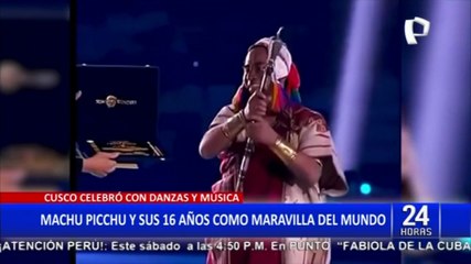 Fiesta en Cusco: Machu Picchu celebra 16 años como maravilla del mundo