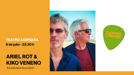 Concierto de Ariel Rot y Kiko Veneno