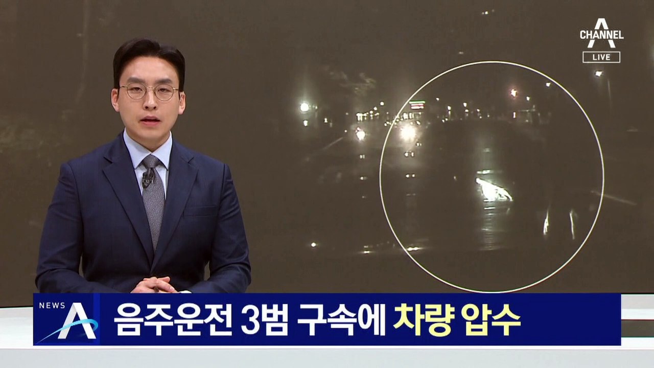 ‘운전자 바꿔치기’…음주운전 3범 구속·차량 압수