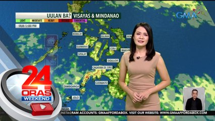 Ilang bahagi ng Southern Luzon, uulanin bukas ng hapon at gabi | 24 Oras Weekend
