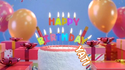YATI Happy Birthday Song – Happy Birthday YATI - Happy Birthday Song - YATI birthday song