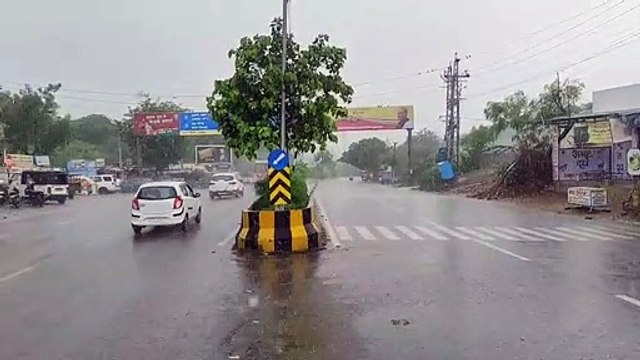 Rain in Ajmer: तेज बरसात ने भिगोया, कई इलाकों में बहा पानी