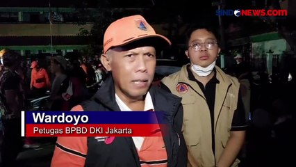 33 Rumah Terbakar di Tambora,  Korban  Mengungsi di Kantor Kelurahan dan Stasiun