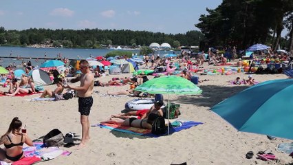 Plaża w Kryspinowie znów otwarta