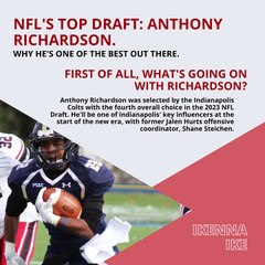| IKENNA IKE | NFL’S TOP DRAFT: ANTHONY RICHARDSON. ONE OF THE BEST (PART 1) (@IKENNAIKE)
