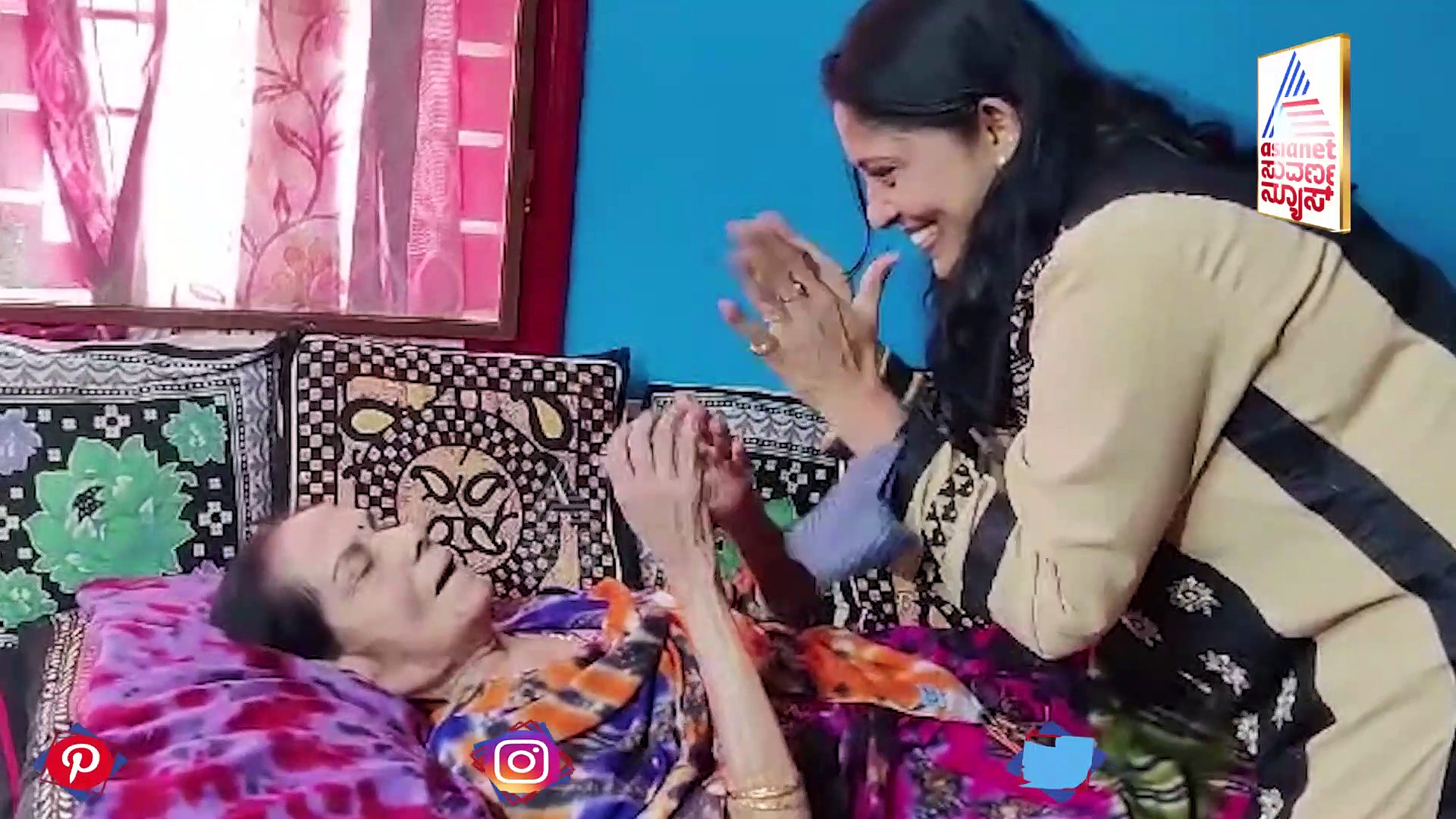 ಲೀಲಾವತಿ ಭೇಟಿಯಾಗಿ ಆರೋಗ್ಯ ವಿಚಾರಿಸಿದ ಸ್ಯಾಂಡಲ್‌ವುಡ್ ಕಲಾವಿದರು