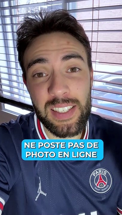 Ne poste pas de photo en ligne !