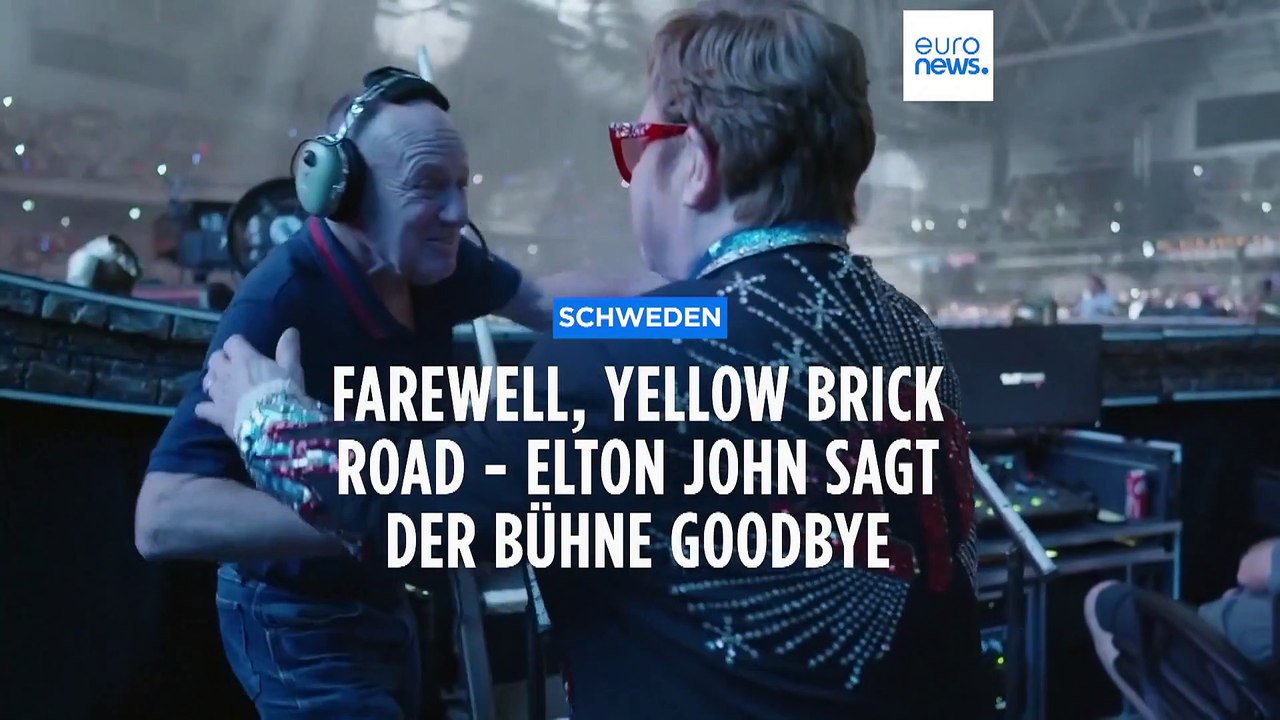 This is it: Elton John sagt der Bühne goodbye