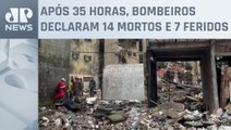 Autoridades encerram buscas por sobreviventes do desabamento de prédio em Recife