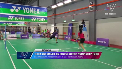 Teh Xin Ying rangkul 2 gelaran kategori perempuan b15 tahun