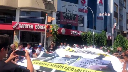 Madenci liderleri Tahir Çetin ve Ali Faik İnter Soma'da anıldı!