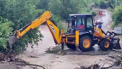 Bartın'da yağışlar sel ve taşkınlara yol açtı