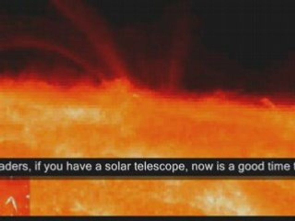 SOLAR ACTIVITY ALERT