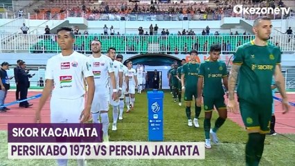 Laga Persikabo 1973 vs Persija Jakarta di Liga 1 Berlangsung Alot, Skor Kacamata