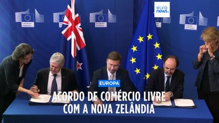 União Europeia e Nova Zelândia assinam Acordo de Comércio Livre