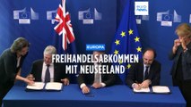 Die EU und Neuseeland handeln künftig gemeinsam