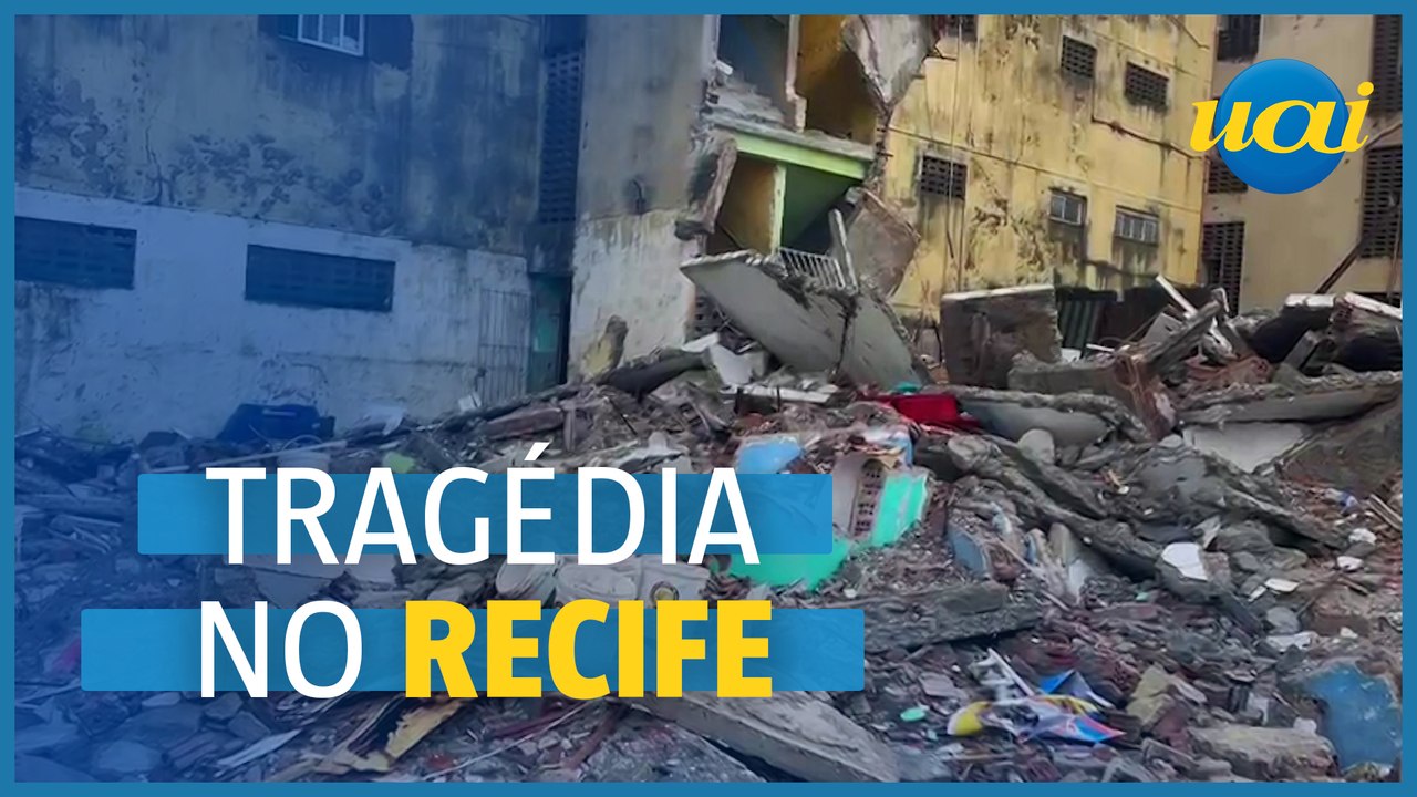 Desabamento de prédios no Grande Recife deixa 1...