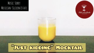 Just Kidding Mocktail | Adi's Cocktails