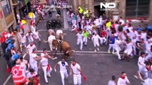 تصاویری از مراسم سنتی گاوبازی در اسپانیا؛ ۶ نفر مجروح شدند