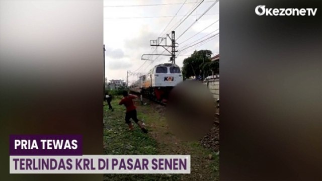 Seorang Pria Tewas di Perlintasan Pasar Senen, Sengaja Tiduran di Rel saat Kereta akan Melintas