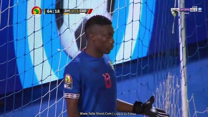 الشوط الثاني لمباراة زيمبابوي وجمهورية الكونغو بتاريخ 2019-07-01 كأس الأمم الأفريقية