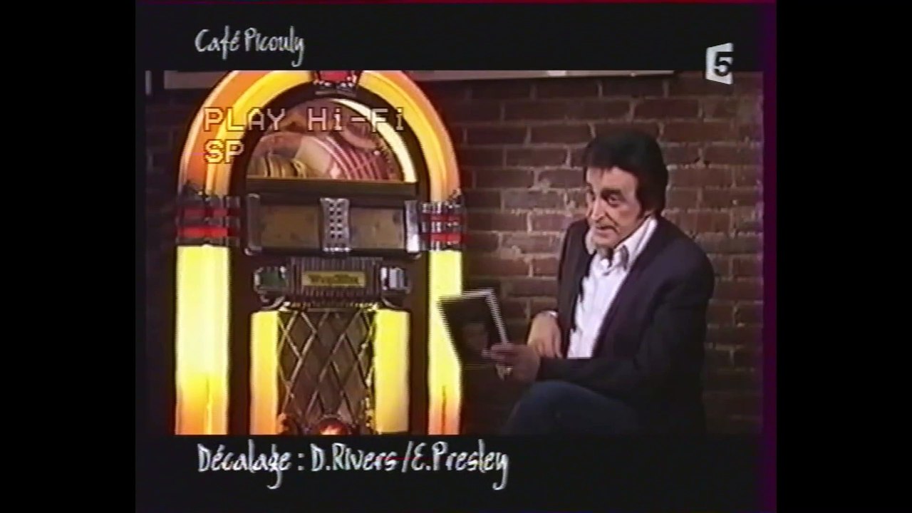 Dick Rivers dans l'émission Café Picouly