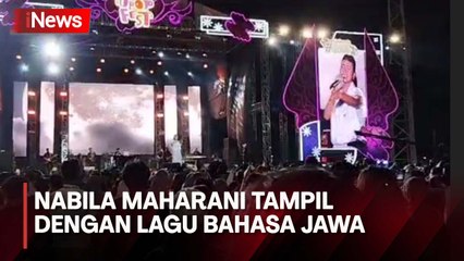 Nabila Maharani Tampil Mempesona di Hari Kedua Java Pop Festival 2023