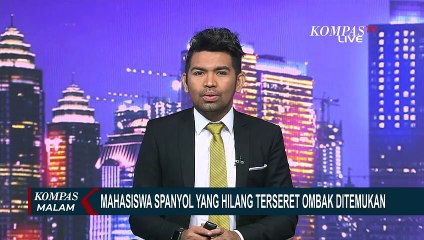 Mahasiswa Spanyol yang Terseret Ombak Berhasil Ditemukan dalam Kondisi Selamat!